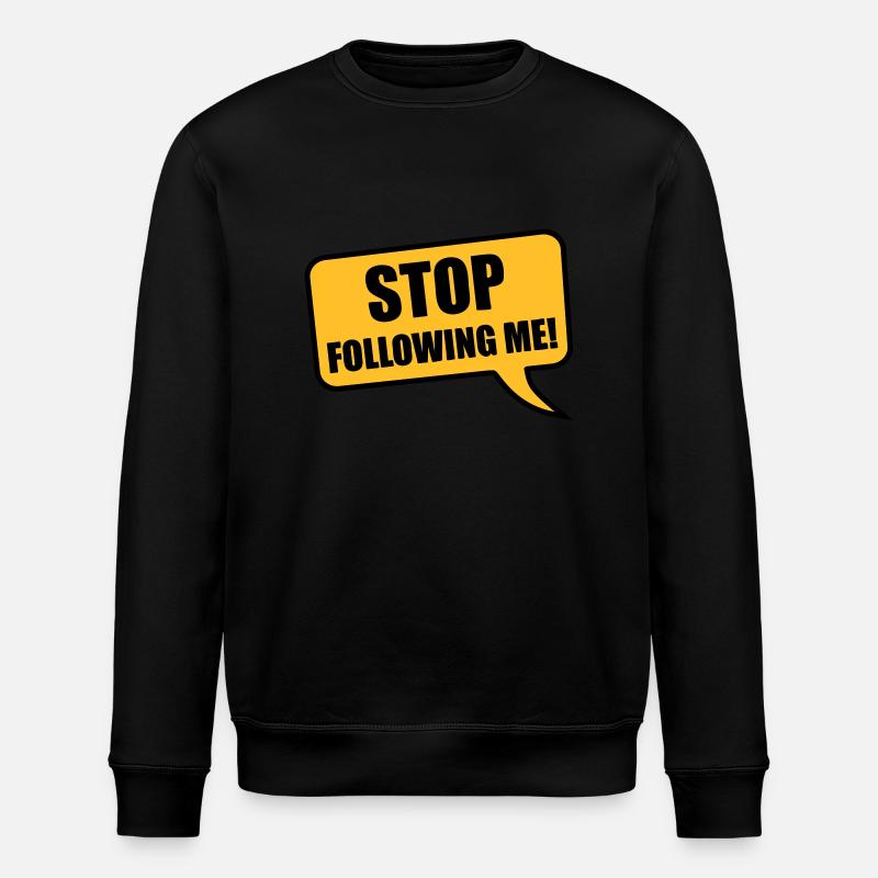 stop - Stanley/Stella ROLLER Unisex Organic Sweatshirt - black