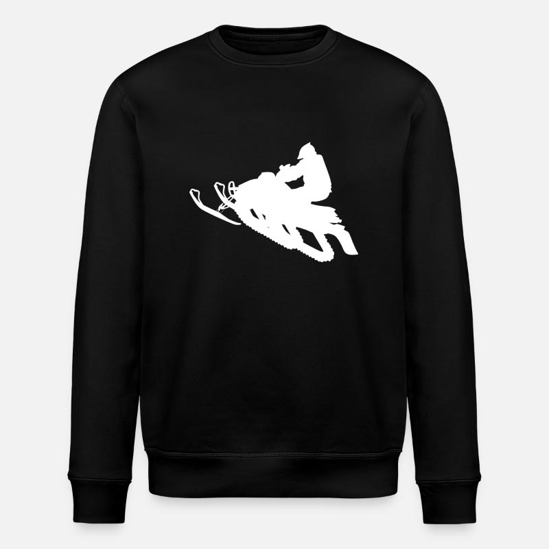 Snowmobile snowmobile snowmobile - Stanley/Stella ROLLER Unisex Organic Sweatshirt - black