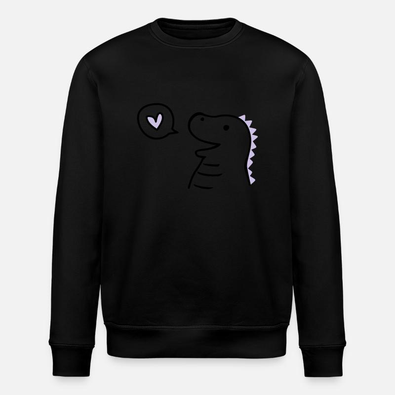 Cute Dino - Sweat bio ROLLER Stanley/Stella Unisexe - noir