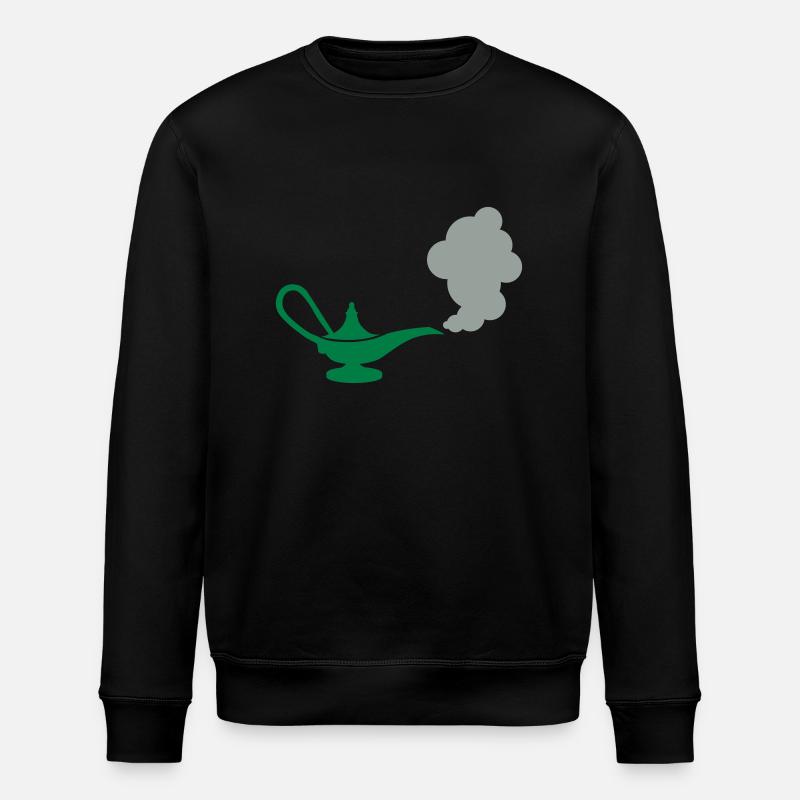 Magic lamp - Stanley/Stella ROLLER Unisex Organic Sweatshirt - black