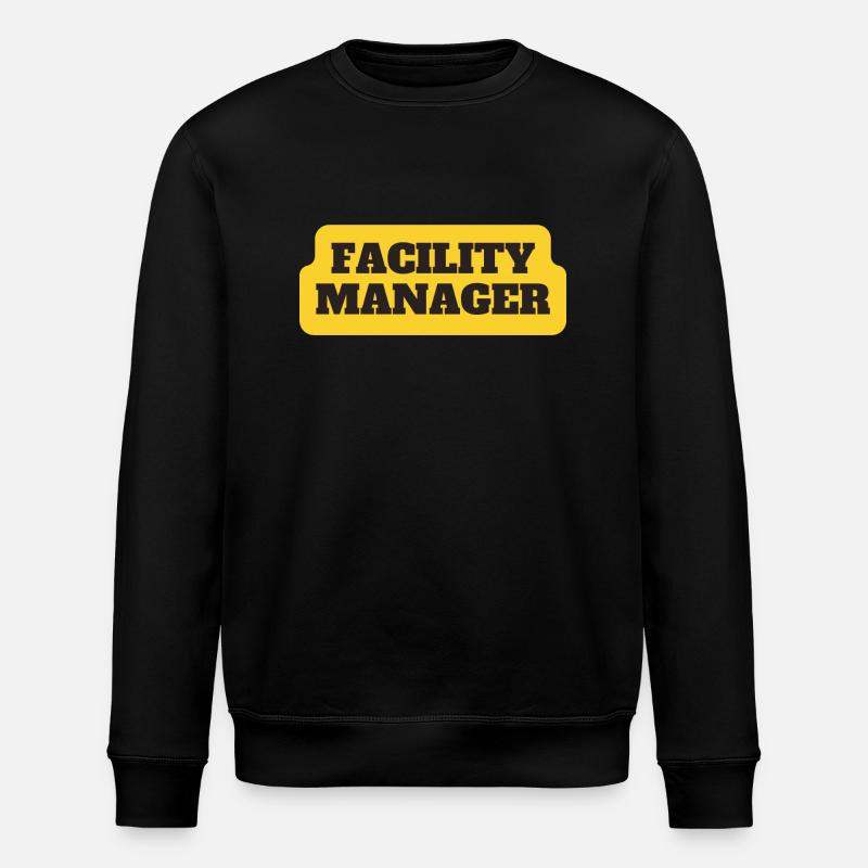 Facility Manager Technicien interne Gardien - Sweat bio ROLLER Stanley/Stella Unisexe - noir