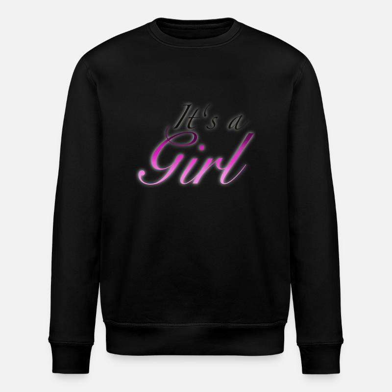 C’est une fille - Sweat bio ROLLER Stanley/Stella Unisexe - noir