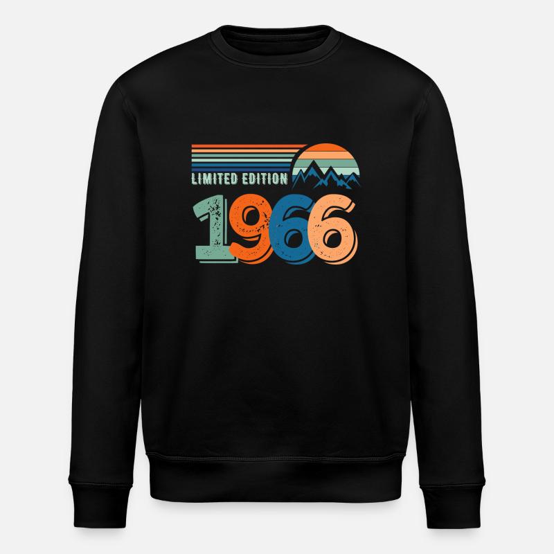 Limited edition 1966 - Stanley/Stella ROLLER Unisex Organic Sweatshirt - black