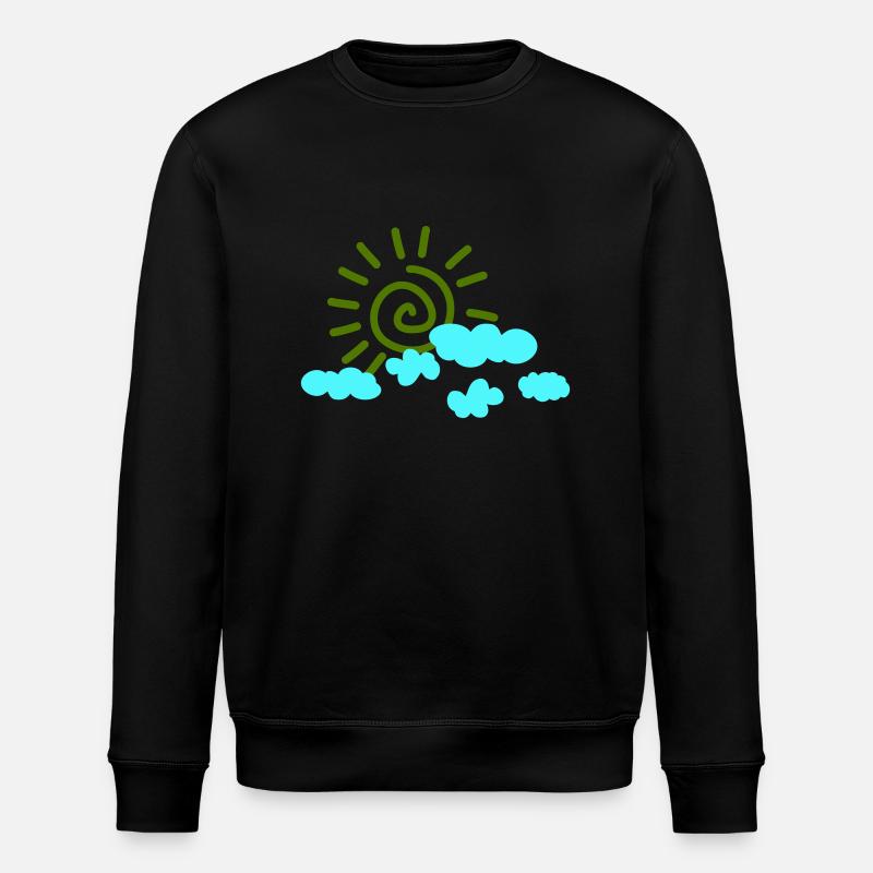 Soleil Ciel - Sweat bio ROLLER Stanley/Stella Unisexe - noir