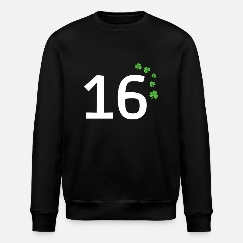 16 - Stanley/Stella ROLLER Unisex Organic Sweatshirt - black