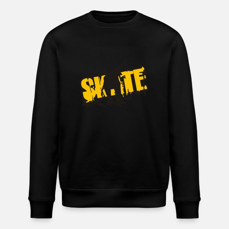 Skate - Stanley/Stella Unisex Bio-Sweatshirt ROLLER - Schwarz