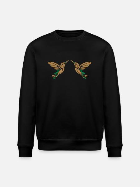 kolibri - Stanley/Stella Unisex Bio-Sweatshirt ROLLER - Schwarz