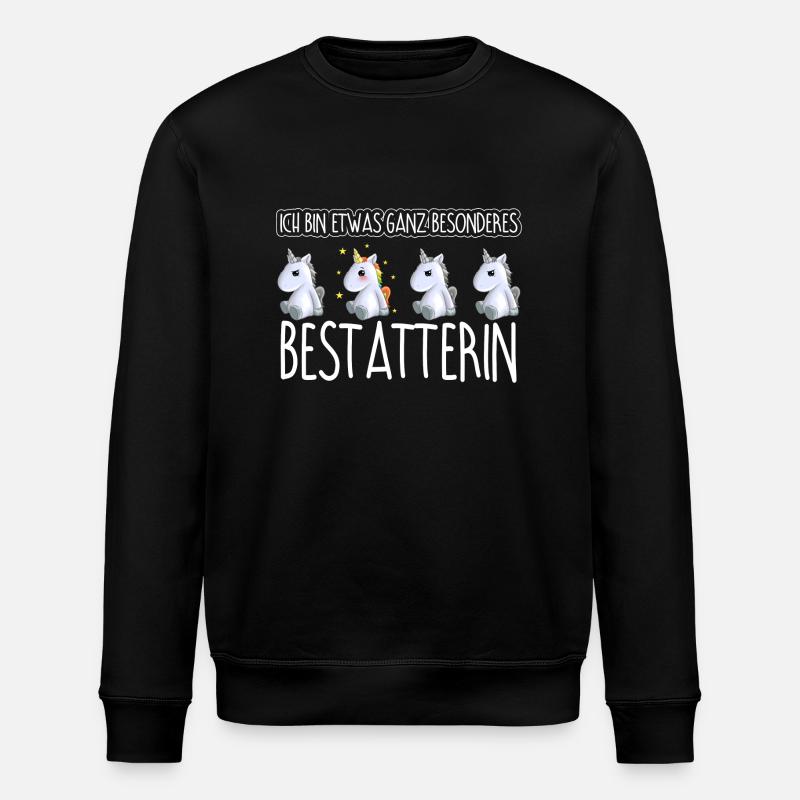 BESTATTERIN - Toll - Stanley/Stella Unisex Bio-Sweatshirt ROLLER - Schwarz