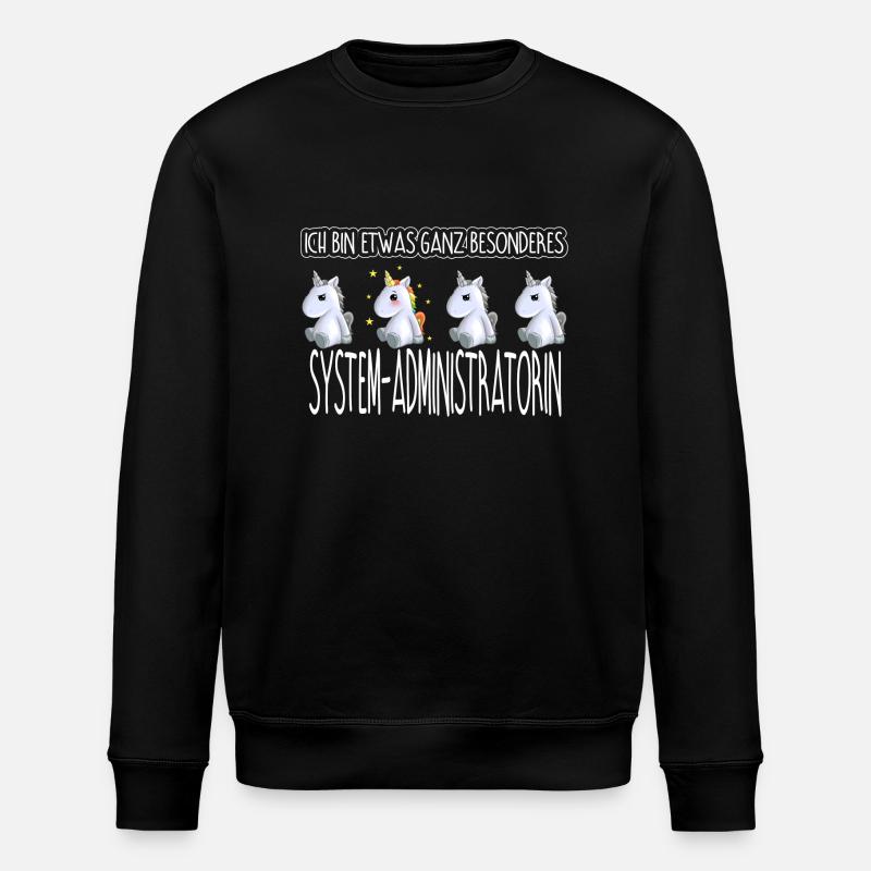 SYSTEM-ADMIN - Toll - Stanley/Stella Unisex Bio-Sweatshirt ROLLER - Schwarz