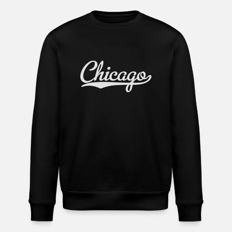 Chicago - Sweat bio ROLLER Stanley/Stella Unisexe - noir