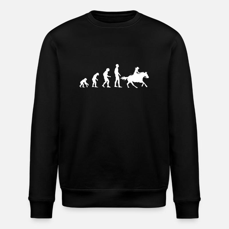 Evolution Western - Stanley/Stella ROLLER Unisex Organic Sweatshirt - black
