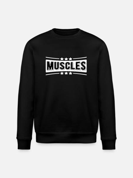 Muscles sportifs - Sweat bio ROLLER Stanley/Stella Unisexe - noir