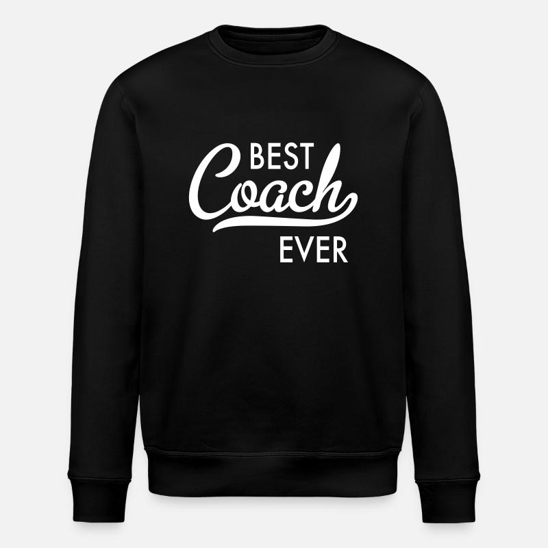 Best Coach ever - Stanley/Stella Unisex Bio-Sweatshirt ROLLER - Schwarz