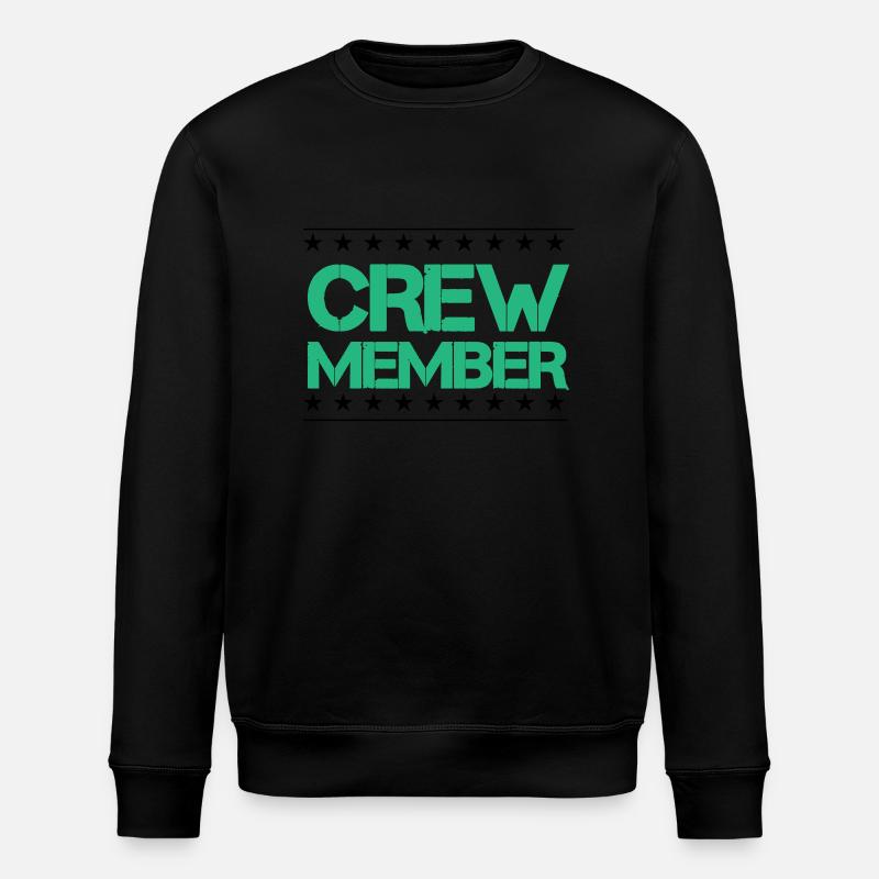 crew member 02 - Stanley/Stella ROLLER Unisex Organic Sweatshirt - black