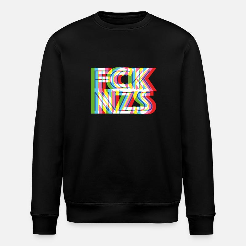 FCK NZS - Sweat bio ROLLER Stanley/Stella Unisexe - noir
