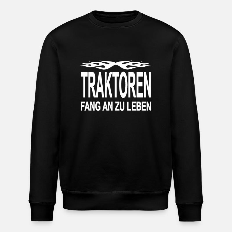 Traktor - Stanley/Stella Unisex Bio-Sweatshirt ROLLER - Schwarz