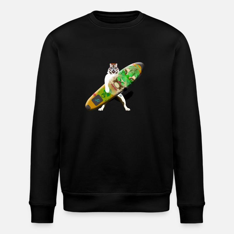 Kitesurf 7 - Sweat bio ROLLER Stanley/Stella Unisexe - noir