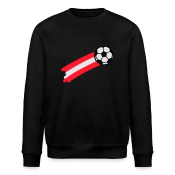 austria_flag - Sweat bio ROLLER Stanley/Stella Unisexe - noir - Devant - Nik (191cm)