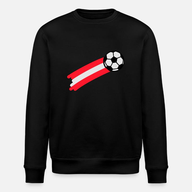 austria_flag - Sweat bio ROLLER Stanley/Stella Unisexe - noir