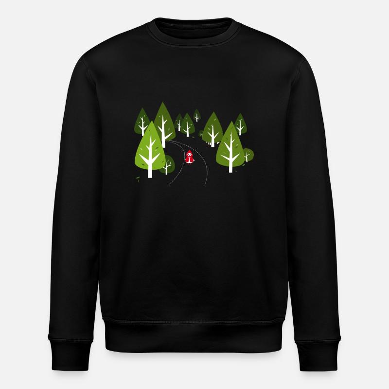Rotkäppchen - Stanley/Stella Unisex Bio-Sweatshirt ROLLER - Schwarz