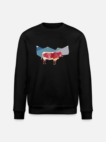 Pinzgauer ante alpes - Stanley/Stella Unisex Bio-Sweatshirt ROLLER - Schwarz