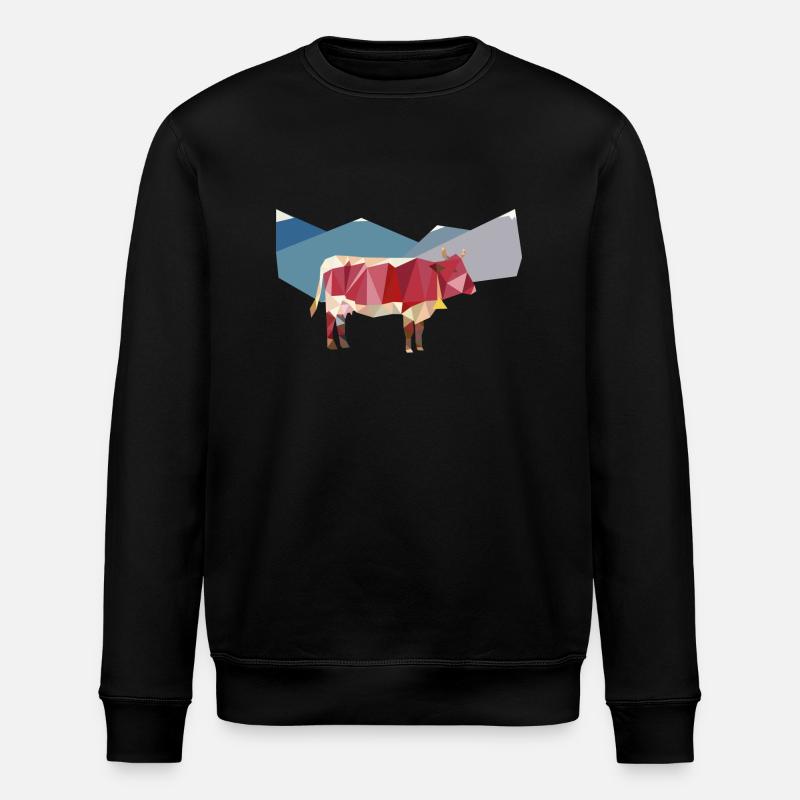 Pinzgauer ante alpes - Stanley/Stella Unisex Bio-Sweatshirt ROLLER - Schwarz