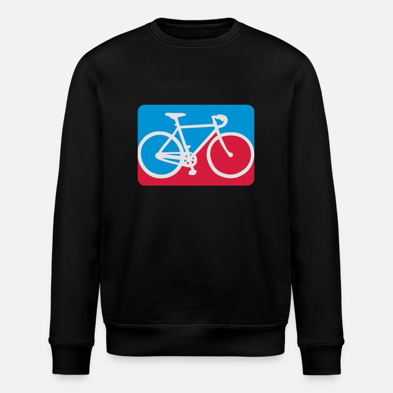 Rennrad - Stanley/Stella Unisex Bio-Sweatshirt ROLLER - Schwarz