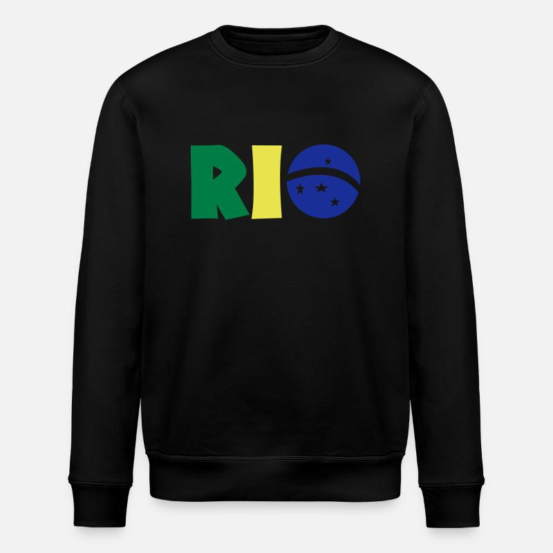 Rio - Sweat bio ROLLER Stanley/Stella Unisexe - noir