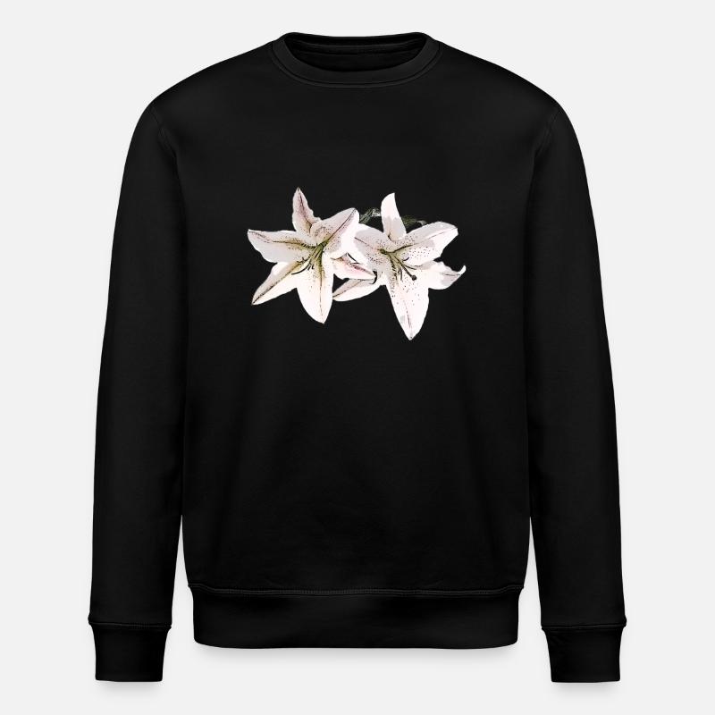 Lily / Lilium / Lily - Sweat bio ROLLER Stanley/Stella Unisexe - noir