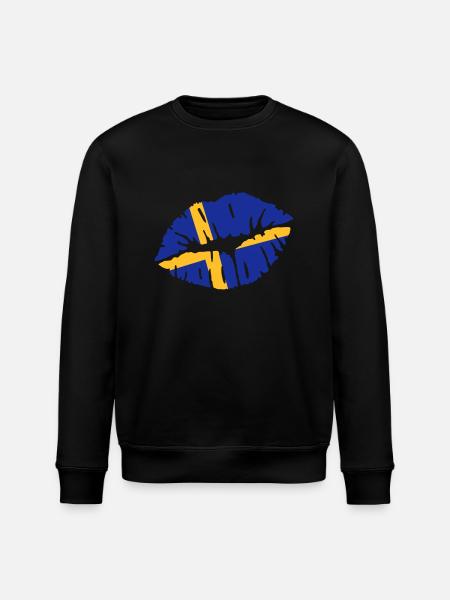 Sweden - Stanley/Stella ROLLER Unisex Organic Sweatshirt - black