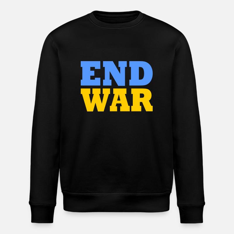 End war - Sweat bio ROLLER Stanley/Stella Unisexe - noir