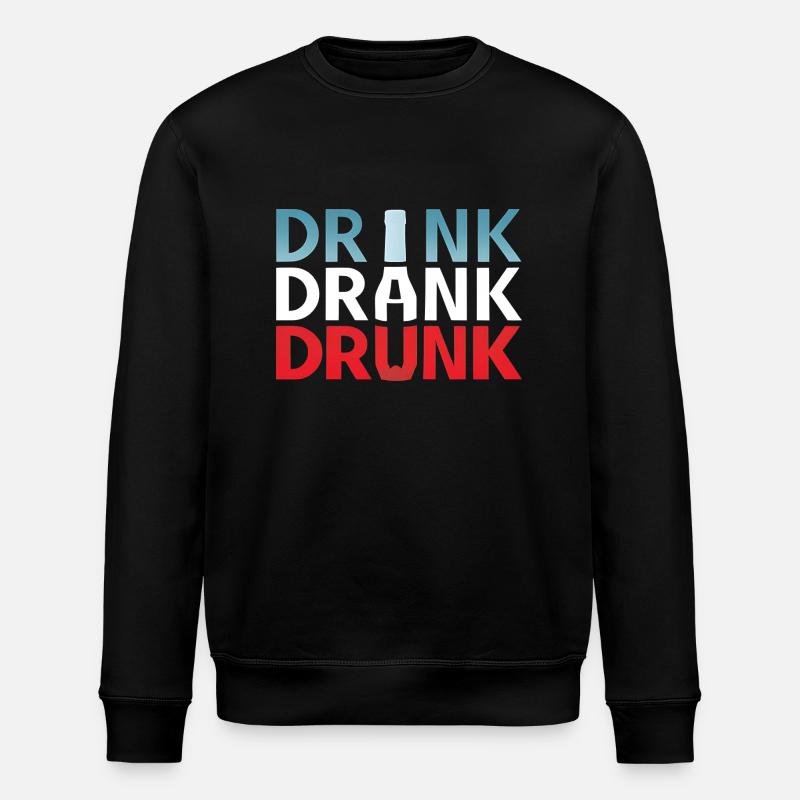 Boire bu boire - Sweat bio ROLLER Stanley/Stella Unisexe - noir
