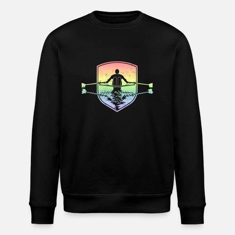 Row - Stanley/Stella ROLLER Unisex Organic Sweatshirt - black
