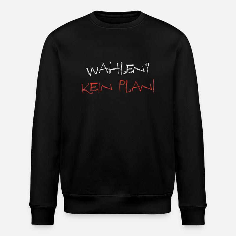 wahlkampf - Stanley/Stella Unisex Bio-Sweatshirt ROLLER - Schwarz