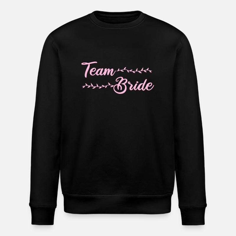 team bride - Stanley/Stella Unisex Bio-Sweatshirt ROLLER - Schwarz