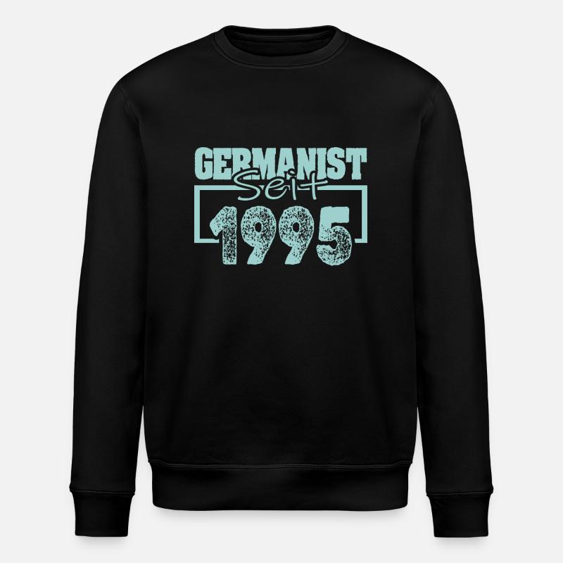Job 1995 - Stanley/Stella Unisex Bio-Sweatshirt ROLLER - Schwarz
