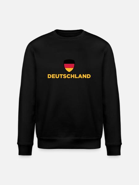 National Flag Of Germany - Stanley/Stella ROLLER Unisex Organic Sweatshirt - black