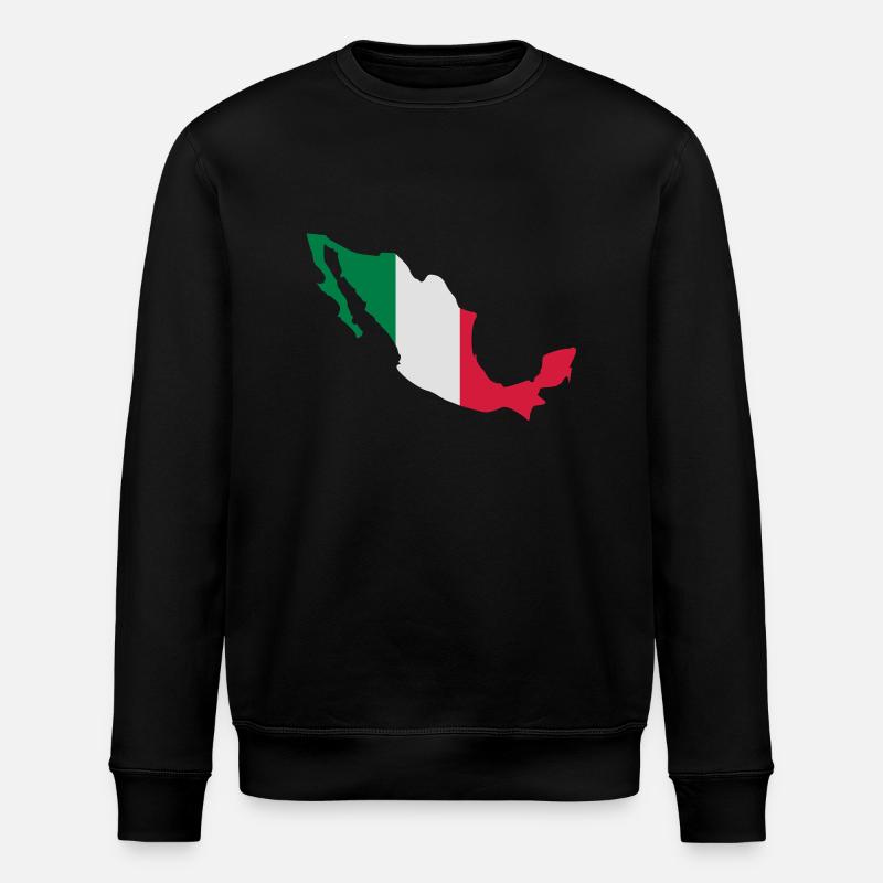 Mexiko - Stanley/Stella Unisex Bio-Sweatshirt ROLLER - Schwarz