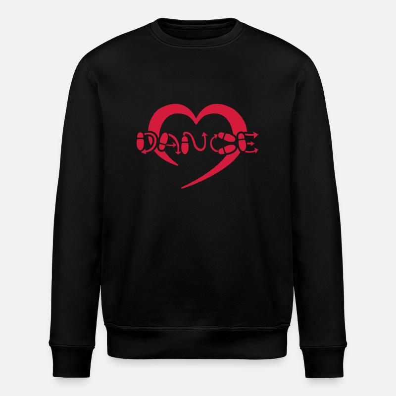 Danse copieux - Sweat bio ROLLER Stanley/Stella Unisexe - noir