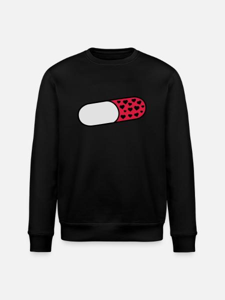 pill - Stanley/Stella ROLLER Unisex Organic Sweatshirt - black