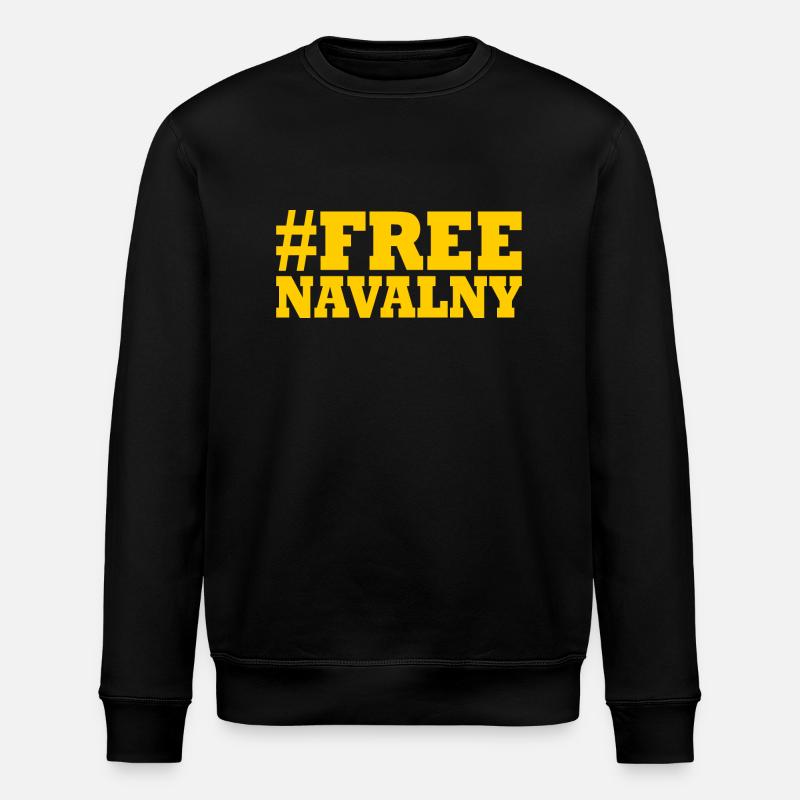 free Navalny - Sweat bio ROLLER Stanley/Stella Unisexe - noir