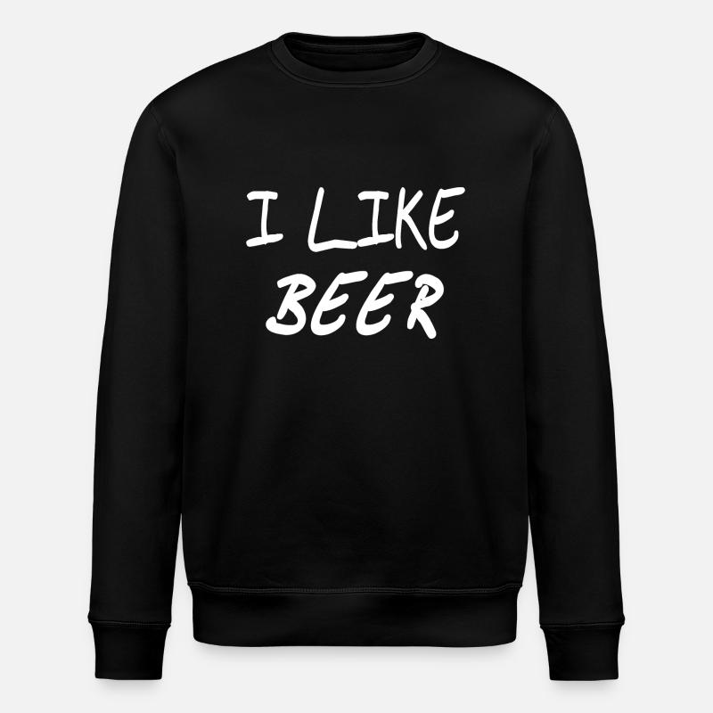 Bière - Sweat bio ROLLER Stanley/Stella Unisexe - noir
