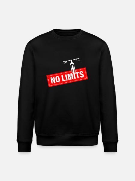 No limits - Stanley/Stella Unisex Bio-Sweatshirt ROLLER - Schwarz