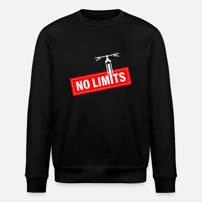 No limits - Stanley/Stella Unisex Bio-Sweatshirt ROLLER - Schwarz