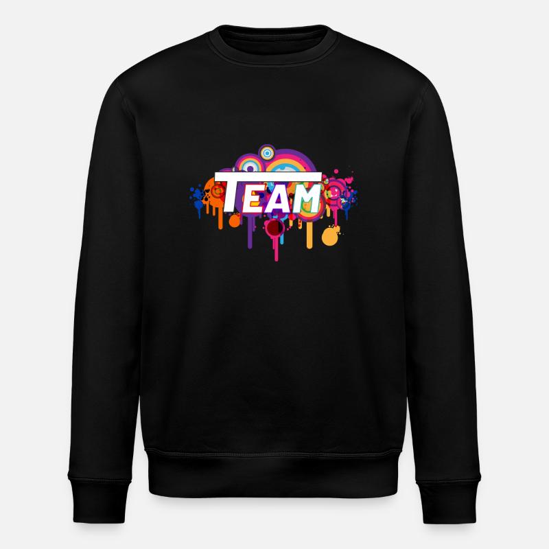 « Équipe » - Imbattable ensemble - Sweat bio ROLLER Stanley/Stella Unisexe - noir