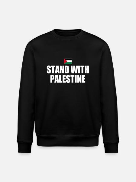 I stand with palestine - Sweat bio ROLLER Stanley/Stella Unisexe - noir
