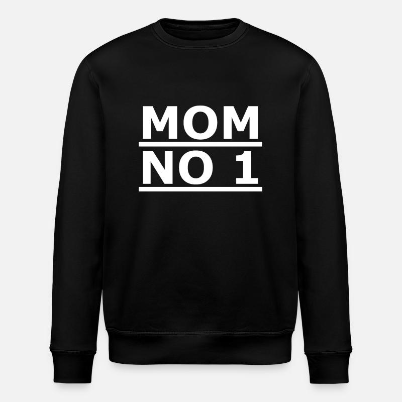 MAMAN N° 1 - Sweat bio ROLLER Stanley/Stella Unisexe - noir