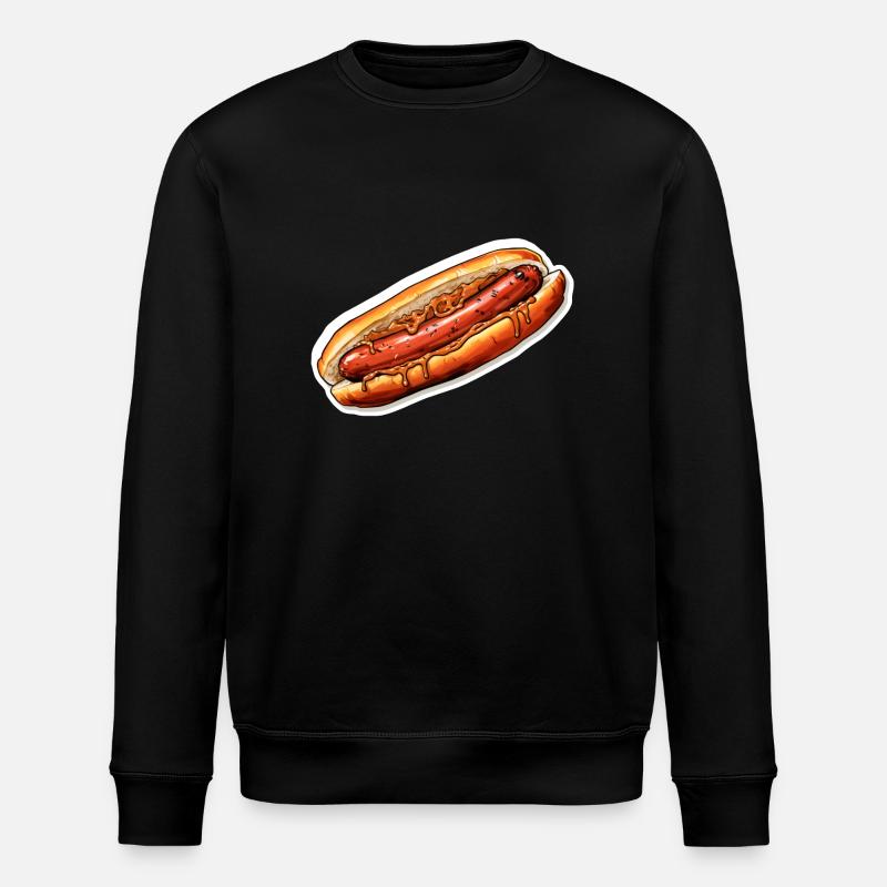Bratwurst - Stanley/Stella Unisex Bio-Sweatshirt ROLLER - Schwarz