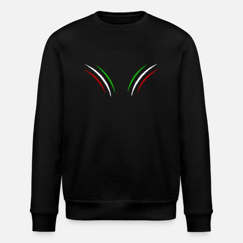Claws Italy 2 - Stanley/Stella ROLLER Unisex Organic Sweatshirt - black
