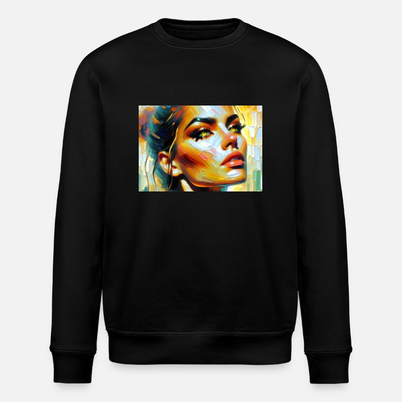 Sie... - Stanley/Stella Unisex Bio-Sweatshirt ROLLER - Schwarz